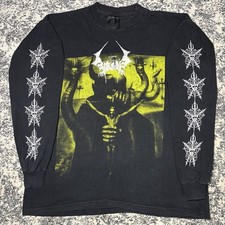 Vintage Celtic Frost Shirt To Mega Therion Concert Tour Long Sleeve 90s Metal