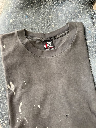 Vintage 90s distressed thrashed Giant Tultex Nirvana Heart Shaped Box blank XL, $200