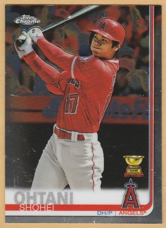 2019 TOPPS CHROME SHOHEI OHTANI ROOKIE CUP CARD #1