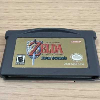 Legend of Zelda A Link To The Past Four Swords Nintendo Game Boy Advance Cart