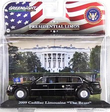 1/43 Cadillac Limousine The Beast 2009 Barack Obama Democrat Diecast