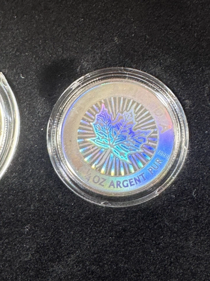 2003 Canada Holographic Maple Leaf Silver Proof Set - Image 3 of 4