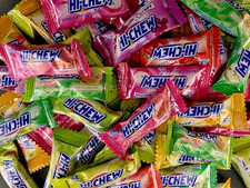 HI-CHEW -Mixed Assorted Fruit Chews-10 ASSORTED FRUIT FLAVORS- ONE POUND