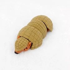 Colorful Articulated Armadillo Desk Buddy - 3D Printed Fidget Toy Stress Relief!