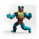 He-Man MOTU Merman Action Figure 1981 Indonesia Made Incomplete Vintage