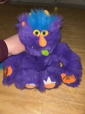 Weirdo Willy Purple Pet Monster Plush Russ Berrie Korea Vintage 80s suction cup