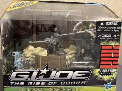 G.I. Joe Outpost Defender Rare Walmart Exclusive Rise of Cobra Hasbro 1/18 Gi