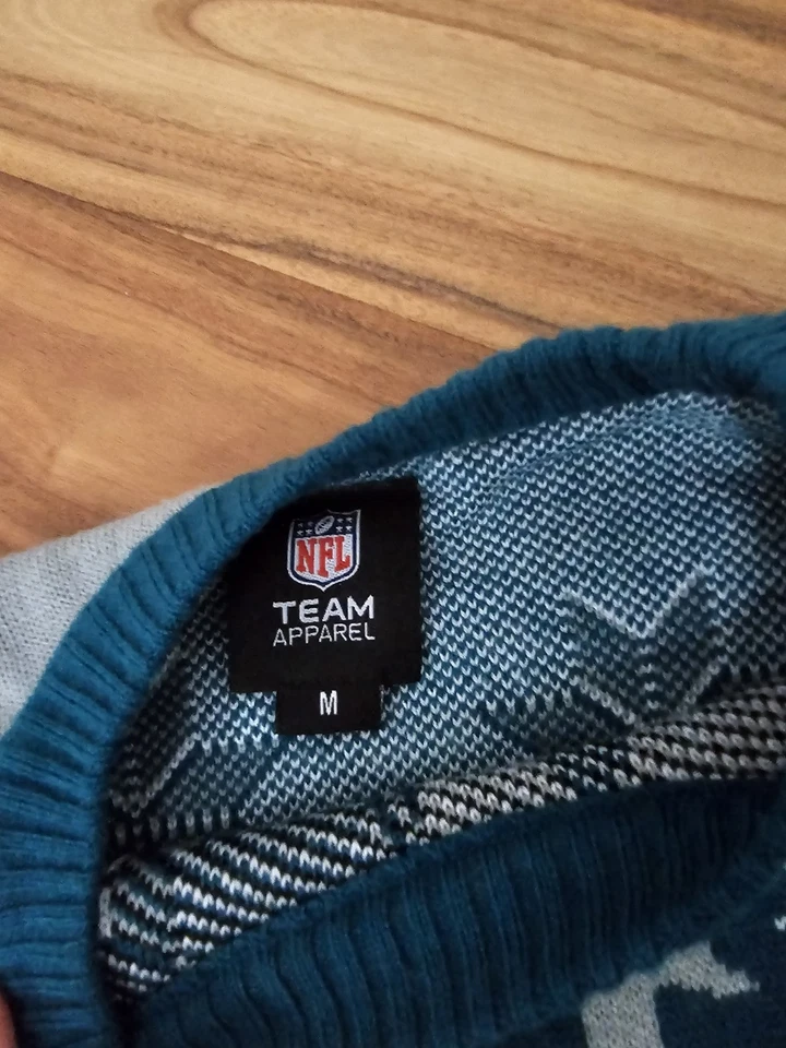 Suéter Feo Philadelphia Eagles Hombres Talla M Equipo NFL Ropa Navidad Vacaciones Foto 4 de 4