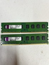 Kingston 4GB 2x2GB DDR3 SDRAM DIMM PC3-10600U 240-Pin RAM Modules