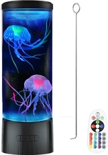 CALOVER Large Jellyfish Lamp Gifts for Kids Adults Large, Black 