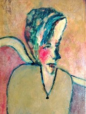 Jolie Peinture Visage D' Homme