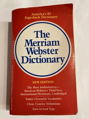 Websters Dictionary 1994 Ed Compact Format Over 40000 Definitions Reference Book