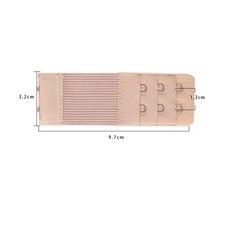 Adjustable Bra Extender 2/3/4 Hooks with Elastic Underwear Strap Extension