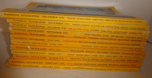 National Geographic Magazin 1976 ganzjährig. Der Komplettsatz sehr gut - Bild 2 von 8