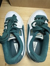 PUMA Rebound LayUp Lo women s/kids Low Top Sneakers Green/White US 6