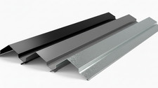10 ft ridge cap flashing for corrugated and rib style metal roofing panels.