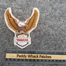 Vintage Yamaha Patch Eagle Motorcycle 80s AA1