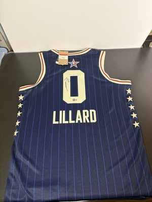 Damian Lillard Autographed 2024 All Star Swingman Jersey Signed