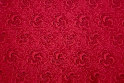 1 Yard Cranston VIP Tonal Red Black Swirls 100% Cotton Sewing Fabric 