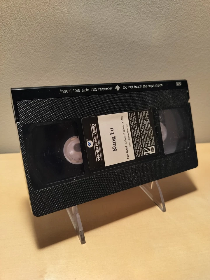 Kung Fu VHS, Clamshell Case Warner Bros Home Video, David Carradine - Image 3 of 3