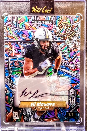 2026 Wild Card Just the Hits Football - Eli Stowers - Artist Proof Auto - 1/1