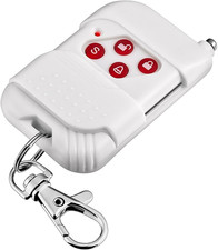 Wireless Remote Control Working with  Home Alarm System White 433 Mh