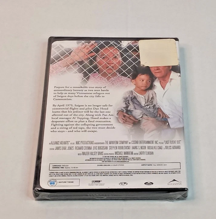 Last Flight Out (DVD 1990, TV Movie) - Image 2 of 2