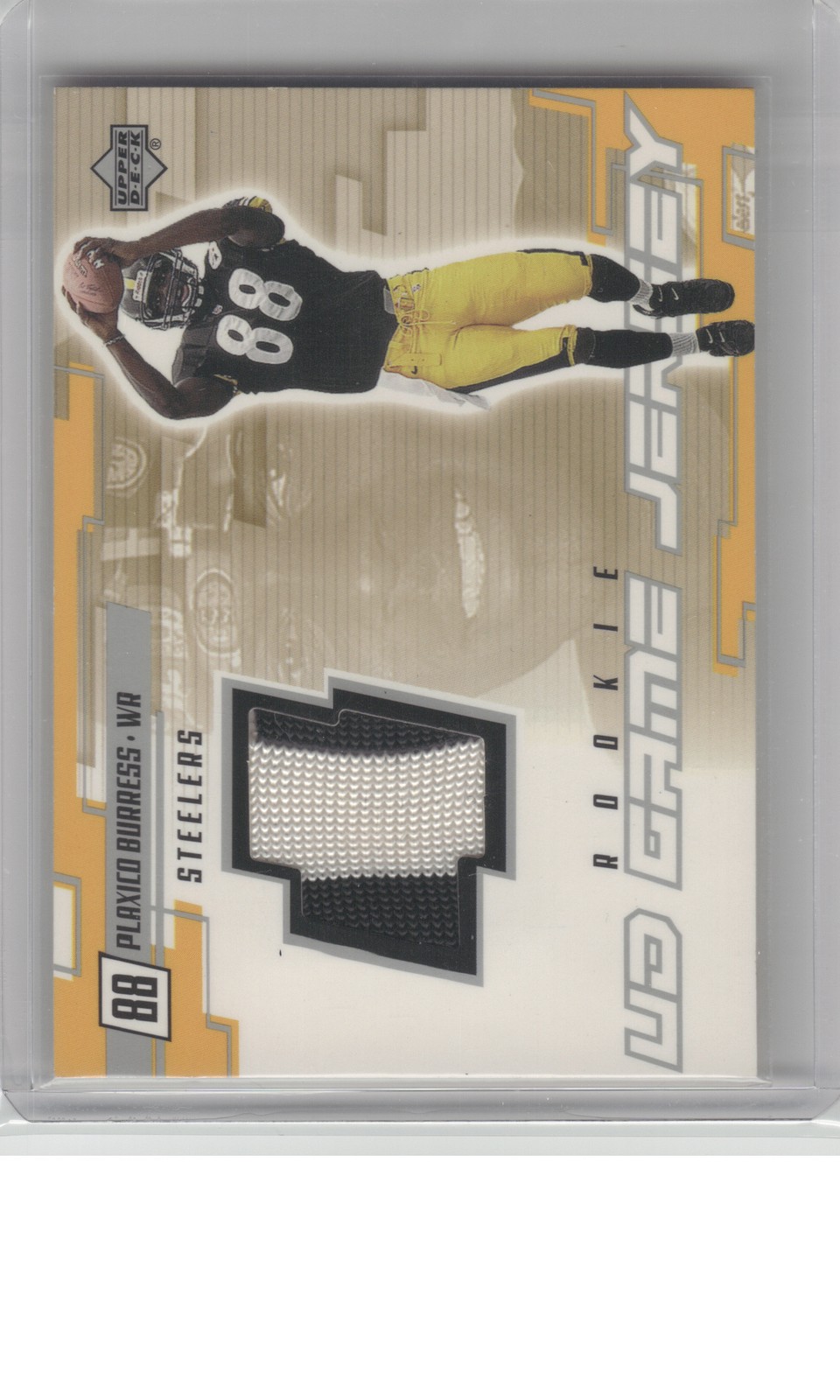 Plaxico Burress Upper Deck Game Jersey #PB Base