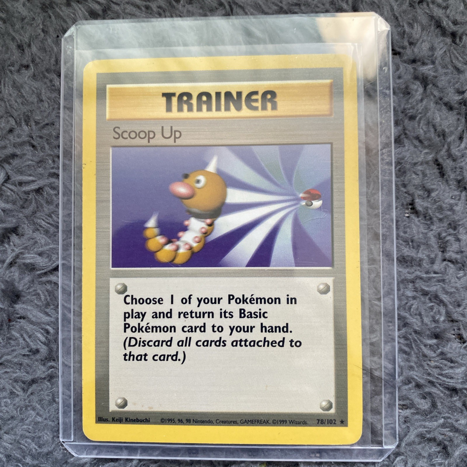 🪏Scoop Up 78/102 Base Set - RARE Pokemon Card !!🪏