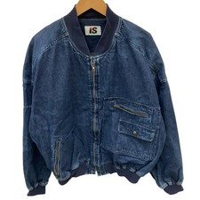 I.S. Issey Miyake Denim Jacket Size 9 Rg31629