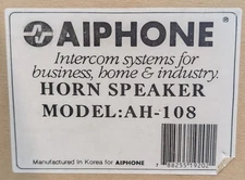 Alphone AH-108 Horn Speaker - SAME DAY SHIPPING