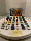 Vintage Lesney Matchbox cars- Lot 123- 24 cars and case-restored