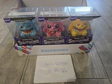 Squishins Monsters Multicolor Set Ralph, Tommy, Bob.