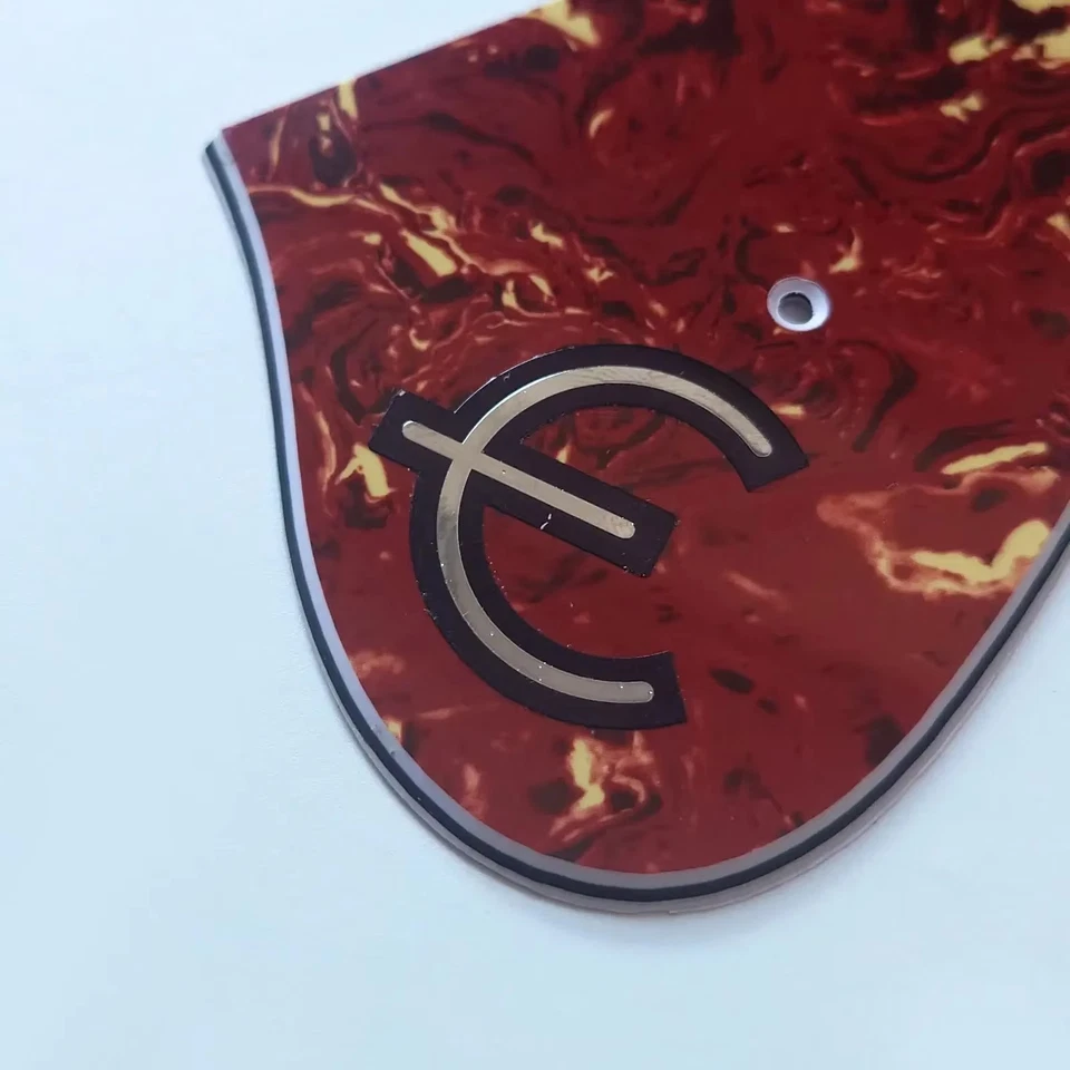 Golpeador de guitarra Tortoise Shell Epiphone placa antiarañazos apto para Epiphone ES339 Foto 2 de 3