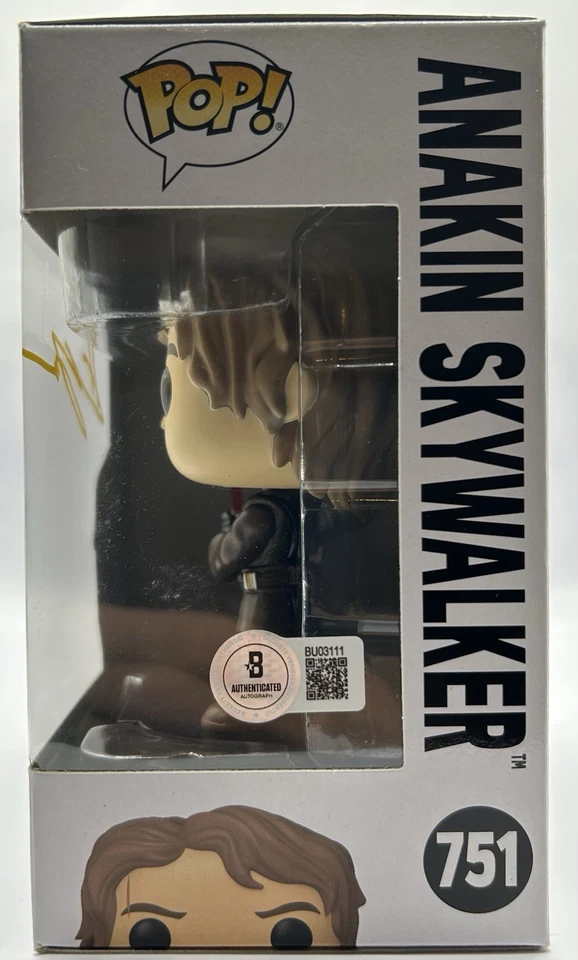 HAYDEN CHRISTENSEN SIGNED ANAKIN DARTH VADER STAR WARS FUNKO - BECKETT COA - Image 2 of 4