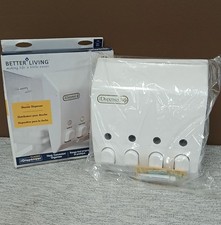 Better Living Classic Dispenser 4-Chamber Shower Soap Dispenser In Box