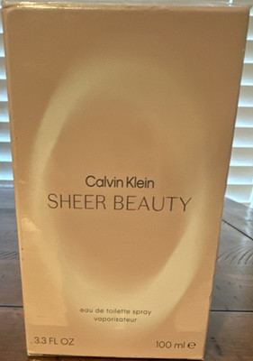 Calvin Klein Sheer Beauty Eau de Toilette Spray 3.3 fl oz / 100 ml Fragrance