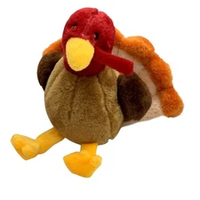 Zippypaws Tucker the Turkey Plush Dog Toy Soft Durable 8" Squeaker