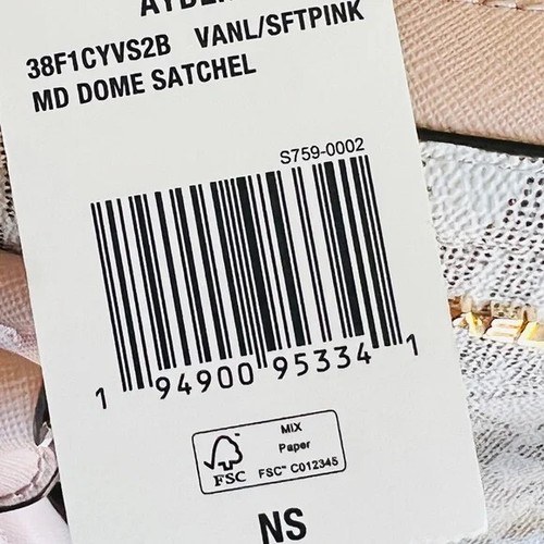 Cartera mediana de cuero/PVC Michael Kors MK Ayden opción billetera nueva con etiquetas rosa - Imagen 24 de 31