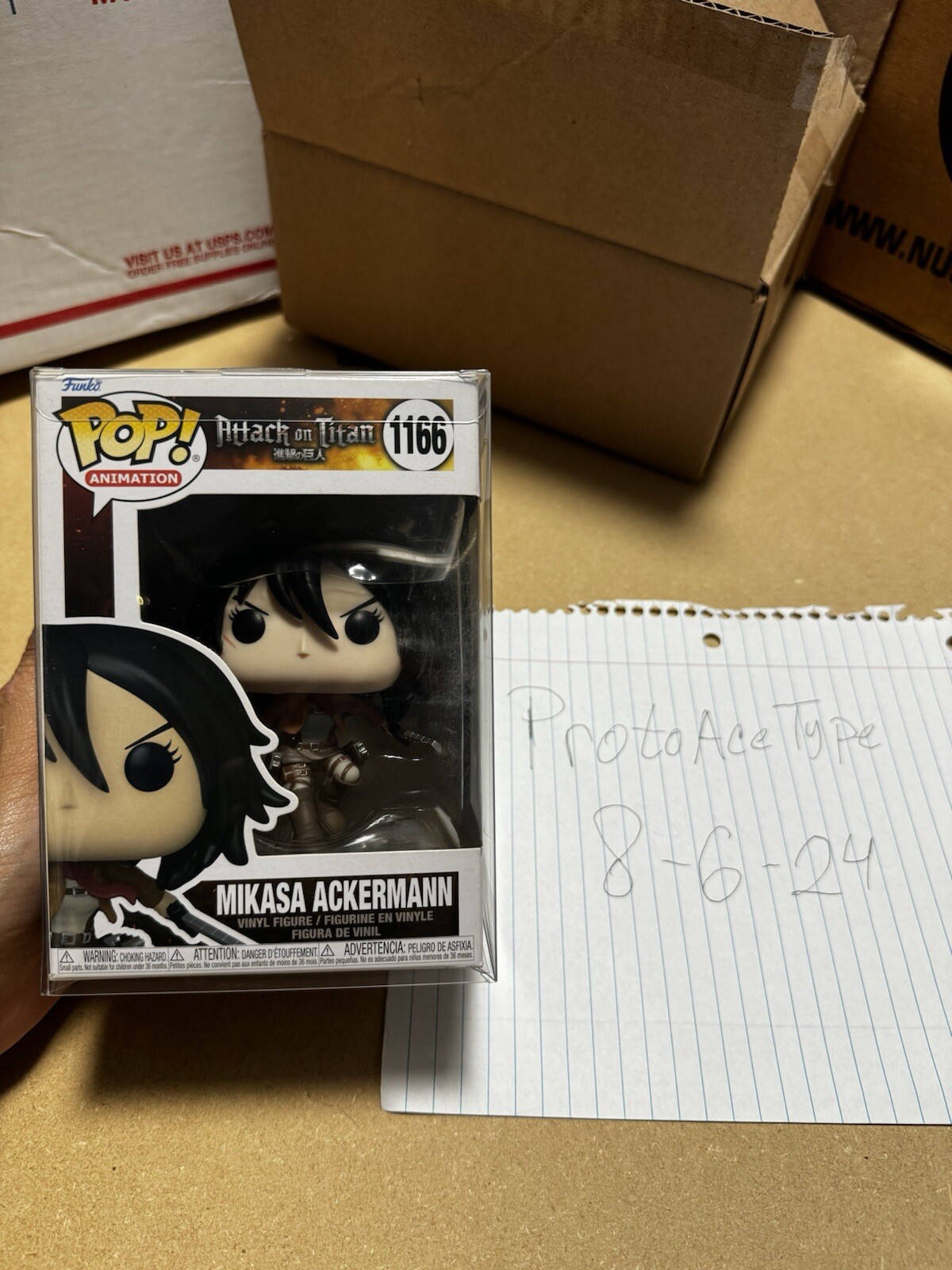 Funko Pop! Attack On Titan - Mikasa Ackerman #1166