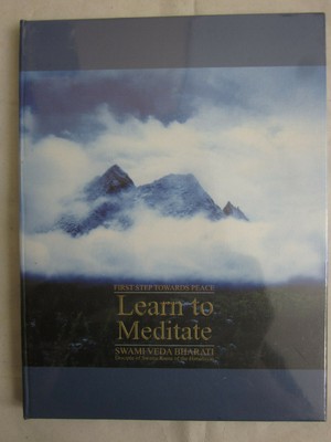 CM LEARN TO MEDITATE SWAMI VEDA BHARATI AUDIO CD NEW FIRST STEP TOWARDS PEACE