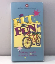NEW & SEALED! Fit for Fun VHS 1993 Video Tape Motivational Fitness Kids Exercise