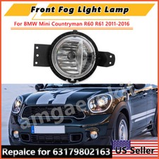 1x Fog Light Daytime Running Lamp For Bmw Mini Countryman R60 R61 2011-2016 Usa 1x Fog Light Daytime Running Lamp For Bmw Mini Countryman R60 R61 2011-2016 Usa