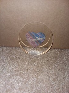 "I Love You" Round Acrylic Table Top Plaque