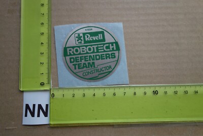 Alter Aufkleber Modellbau Modellsport Spielzeug REVELL ROBOTECH Defenders Team