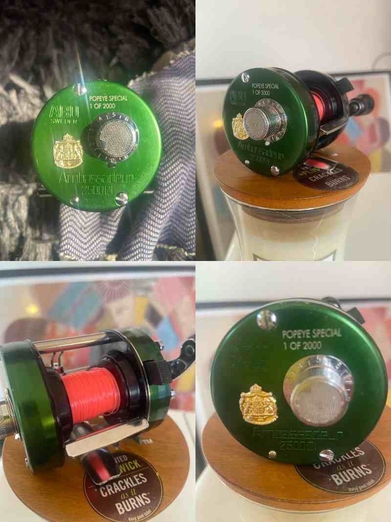 Abu Garcia Ambassa4500ＣS POPEYE SPECIAL Abu Garcia Ambassadeur Bait Reel 4500CS POPEYE SPECIAL 1 OF