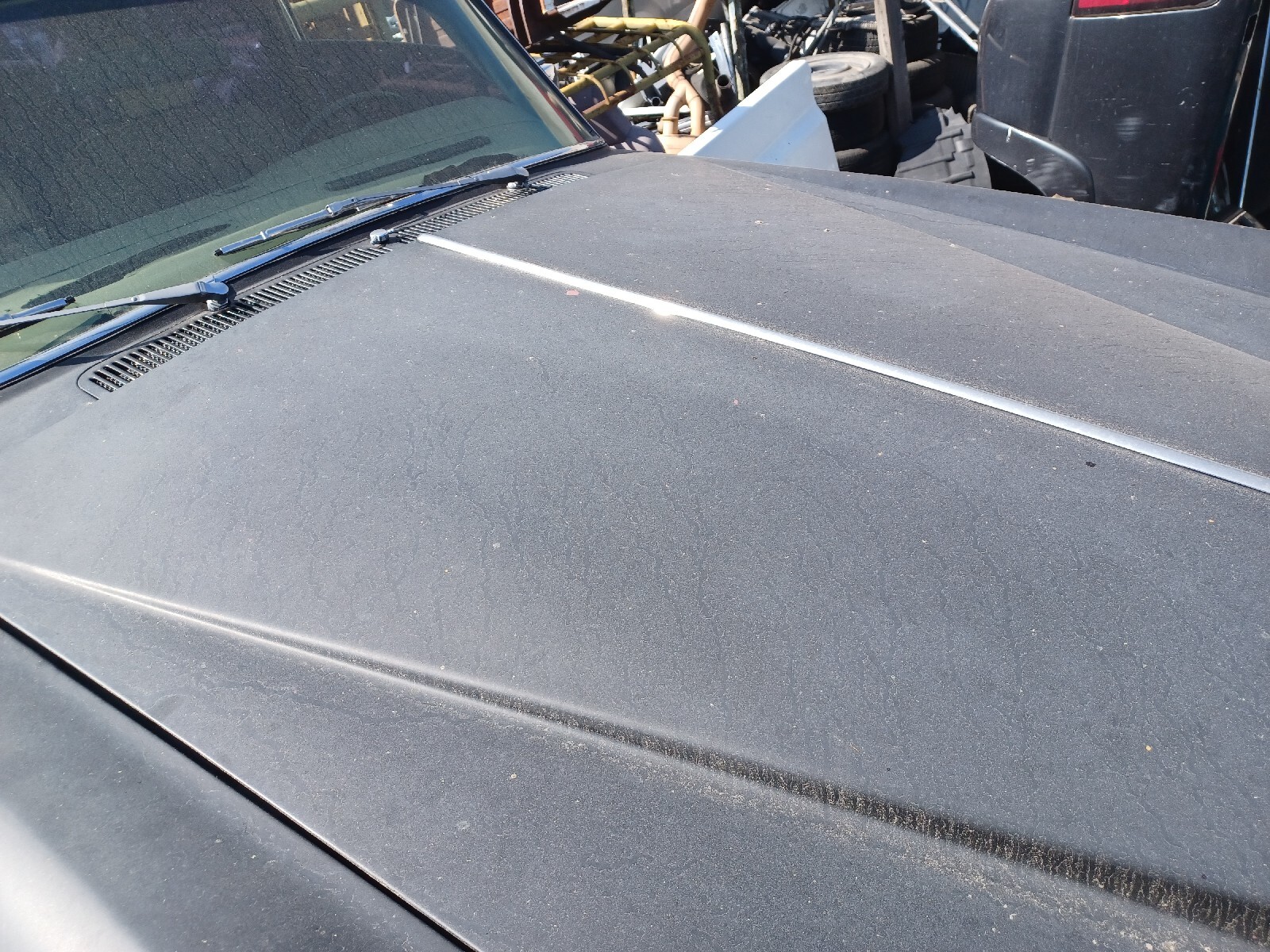 Used hood SHADOW ROLLS ROYCE 1980 with imperfections see pictures