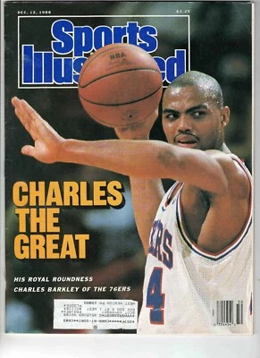 Dec 12 1988 Sports Illustrated Magazine Charles Barkley 76ers - Image 1 of 2