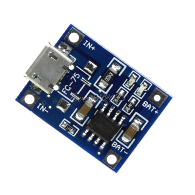 TP4056 Mini USB 5V 1A Daditor Lithium Li - Ion Battery Charger Module - Foto 5