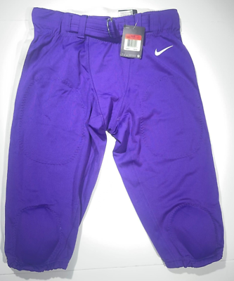 Nike Mach Speed Football Pants Purple White With Removable Knee